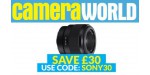 Cameraworld discount code
