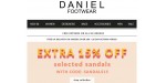 Daniel Footwear discount code