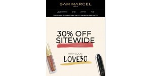 Sam Marcel coupon code
