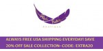 Purple Feathers Boutique discount code