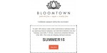 Bloomtown discount code