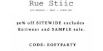 Rue Stiic coupon code