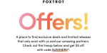 Foxtrot discount code