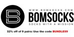 Bom Socks discount code