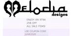 Melodia Designs discount code