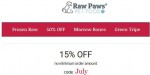 Raw Paws discount code