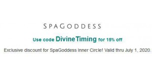 Spa Goddess coupon code