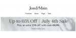 Joss & Main discount code