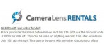 Camera Lens Rentals coupon code
