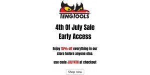 Teng Tools coupon code
