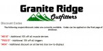 Granite Ridge Outfitters discount code