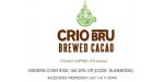 Crio Bru discount code