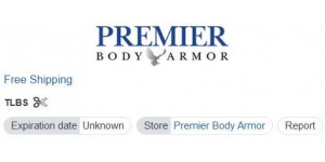 Premier Body Armor coupon code