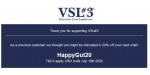 VSL #3 discount code