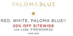 Paloma Blue discount code