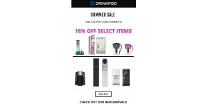 Drink Pod coupon code