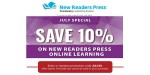 New Readers Press discount code