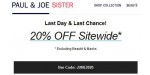 Paul & Joe Sister discount code