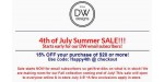 The Dw Designs coupon code