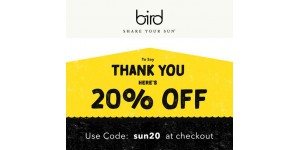 Bird Sunglasses coupon code