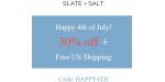 Slate + Salt discount code