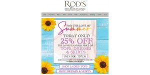 Rods Western Palace coupon code