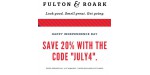 Fulton & Roark discount code