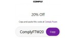 Comply discount code