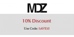 Mdz Menswear discount code