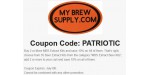 My Brew Supply discount code