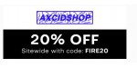 Axcid Shop discount code