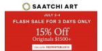 Saatchi Art discount code