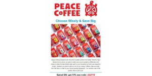Peace Coffee coupon code