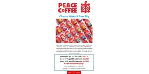 Peace Coffee coupon code