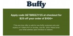 Buffy discount code