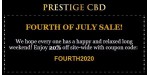 Prestige CBD discount code