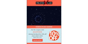 Pirates Lair coupon code