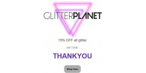 Glitter Planet coupon code