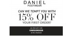 Daniel Footwear discount code