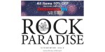 Rock Paradise discount code