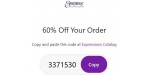 Expressions discount code