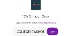 Midwest Sports discount code
