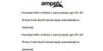 Ampro discount code