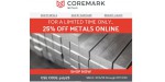 Coremark Metals discount code