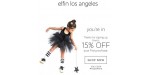Elfin Los Angeles discount code