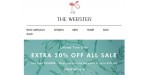 The Webster discount code