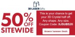 3D Laser Gifts discount code