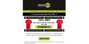 Soccer Box coupon code