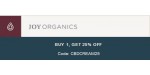 Joy Organics discount code