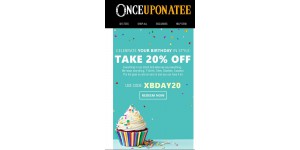 Once Upon a Tee coupon code